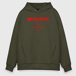 Мужское худи оверсайз Megadeth