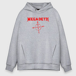 Мужское худи оверсайз Megadeth