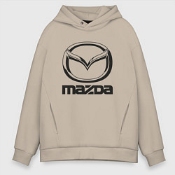 Мужское худи оверсайз MAZDA LOGO