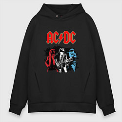 Мужское худи оверсайз ACDC