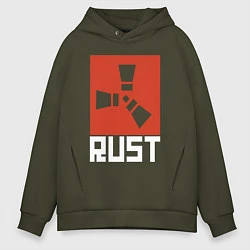 Мужское худи оверсайз RUST