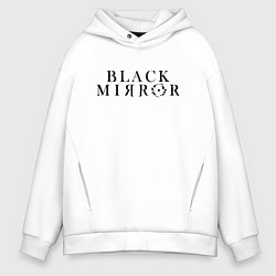 Мужское худи оверсайз Black Mirror