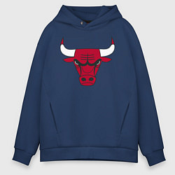 Мужское худи оверсайз Chicago Bulls