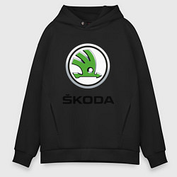 Мужское худи оверсайз SKODA