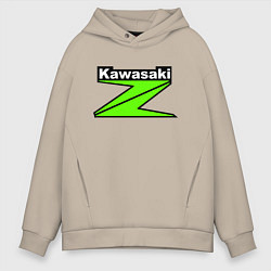 Мужское худи оверсайз KAWASAKI Z