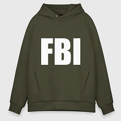 Мужское худи оверсайз FBI