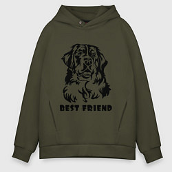 Мужское худи оверсайз BEST FRIEND Z