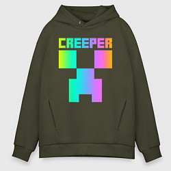 Мужское худи оверсайз MINECRAFT CREEPER