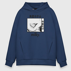 Мужское худи оверсайз Milky