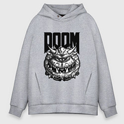 Мужское худи оверсайз КАКОДЕМОН DOOM Z