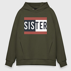 Мужское худи оверсайз Sister