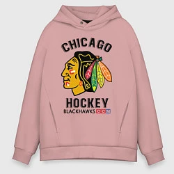 Мужское худи оверсайз CHICAGO BLACKHAWKS NHL