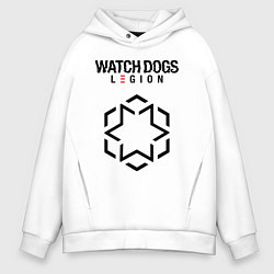 Мужское худи оверсайз Футурологи Watch Dogs Legion