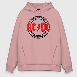 Мужское худи оверсайз ACDC