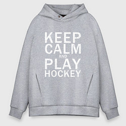 Мужское худи оверсайз K C a Play Hockey