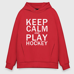 Мужское худи оверсайз K C a Play Hockey