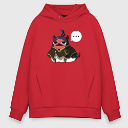 Мужское худи оверсайз Nero bird