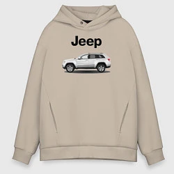 Мужское худи оверсайз Jeep