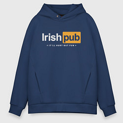 Мужское худи оверсайз Irish Pub