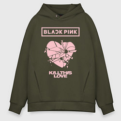 Мужское худи оверсайз BLACKPINK