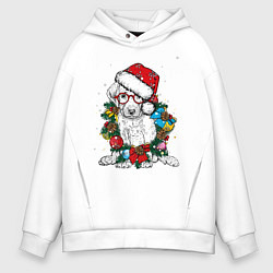 Толстовка оверсайз мужская ЛабриСанта, цвет: белый