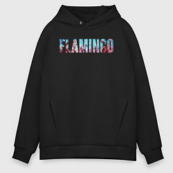 Толстовка оверсайз мужская FLAMINGO, цвет: черный