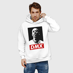 Толстовка оверсайз мужская Rapper DMX, цвет: белый — фото 2