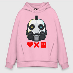Мужское худи оверсайз Love, Death and Robots XBOT 4000 Z