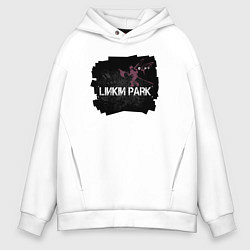 Толстовка оверсайз мужская Linkin Park LP 202122, цвет: белый