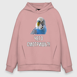 Мужское худи оверсайз Чего смотришь!?