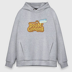 Мужское худи оверсайз Doom crossing