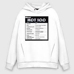 Мужское худи оверсайз BTS DYNAMITE BILLBOARD HOT-100