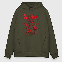 Мужское худи оверсайз Slipknot Slip Goats Art