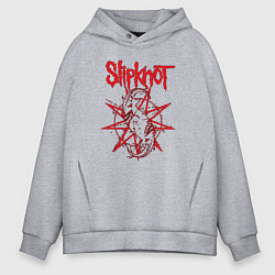 Мужское худи оверсайз Slipknot Slip Goats Art