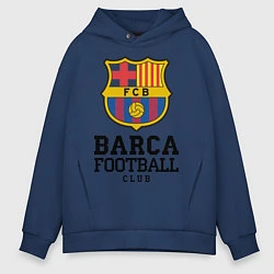 Мужское худи оверсайз Barcelona Football Club