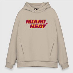 Мужское худи оверсайз NBA - Miami Heat