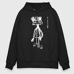 Толстовка оверсайз мужская Frooogggile, цвет: черный