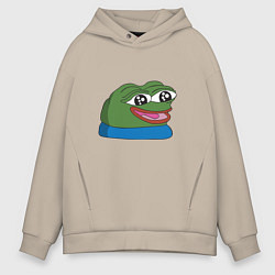 Мужское худи оверсайз Pepe happy Пепе хеппи