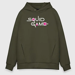 Мужское худи оверсайз Squid Game: Logo