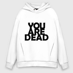 Мужское худи оверсайз DayZ: You are Dead