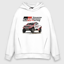 Мужское худи оверсайз Toyota Gazoo Racing Team, Finland Motorsport