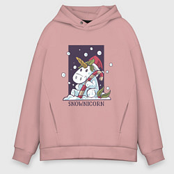 Мужское худи оверсайз Snownicorn