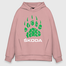Мужское худи оверсайз SKODA ШКОДА ХИЩНИК