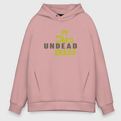 Толстовка оверсайз мужская Undead Lab State of Decay, цвет: пыльно-розовый
