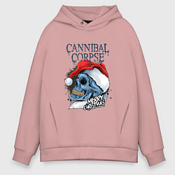 Мужское худи оверсайз Cannibal Corpse Happy New Year