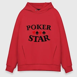 Мужское худи оверсайз Poker Star