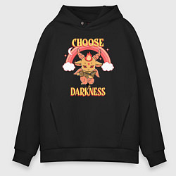 Мужское худи оверсайз Choose Darkness