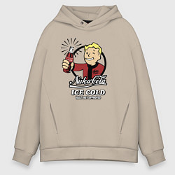 Мужское худи оверсайз Fallout Nuka Cola Vault Boy Approved