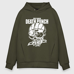 Мужское худи оверсайз Five Finger Death Punch Groove metal
