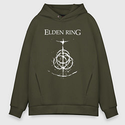 Мужское худи оверсайз Elden ring лого